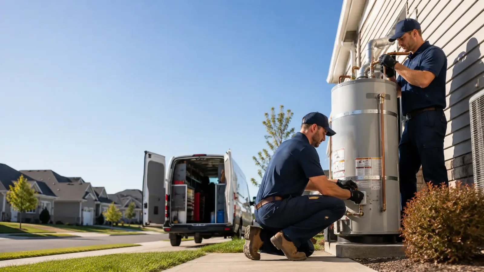 Water Heater Installation in Kilbourne, OH
